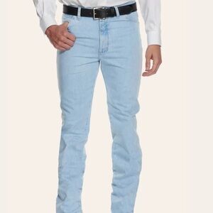 Wrangler Cowboy Cut Slim Fit Light Wash Jeans